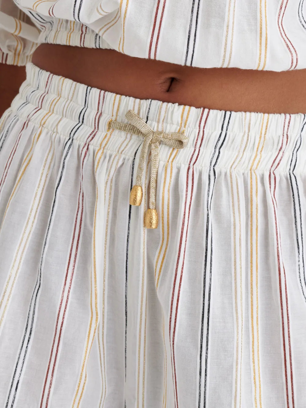 Neda striped shorts