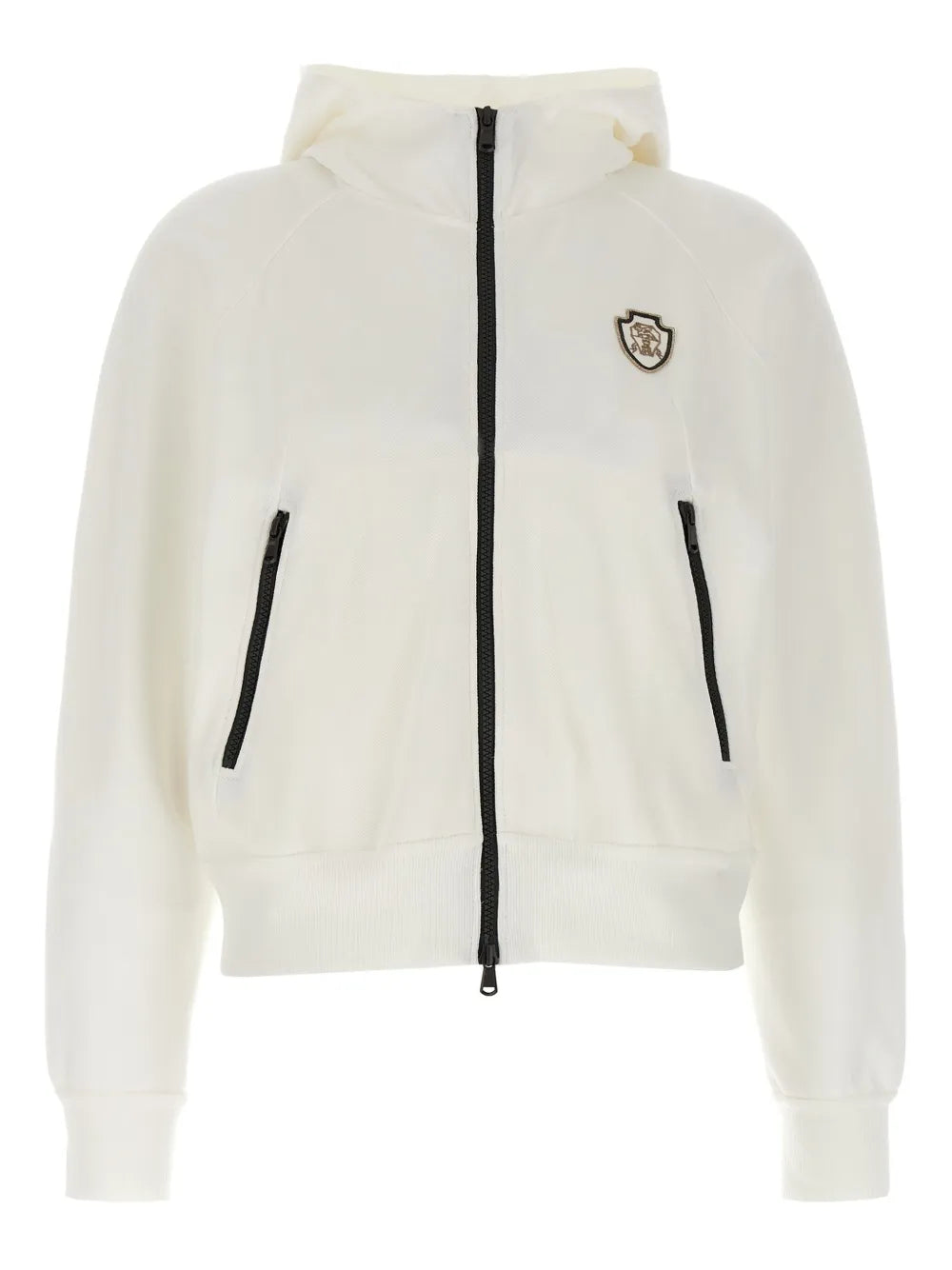 logo-patch hoodie