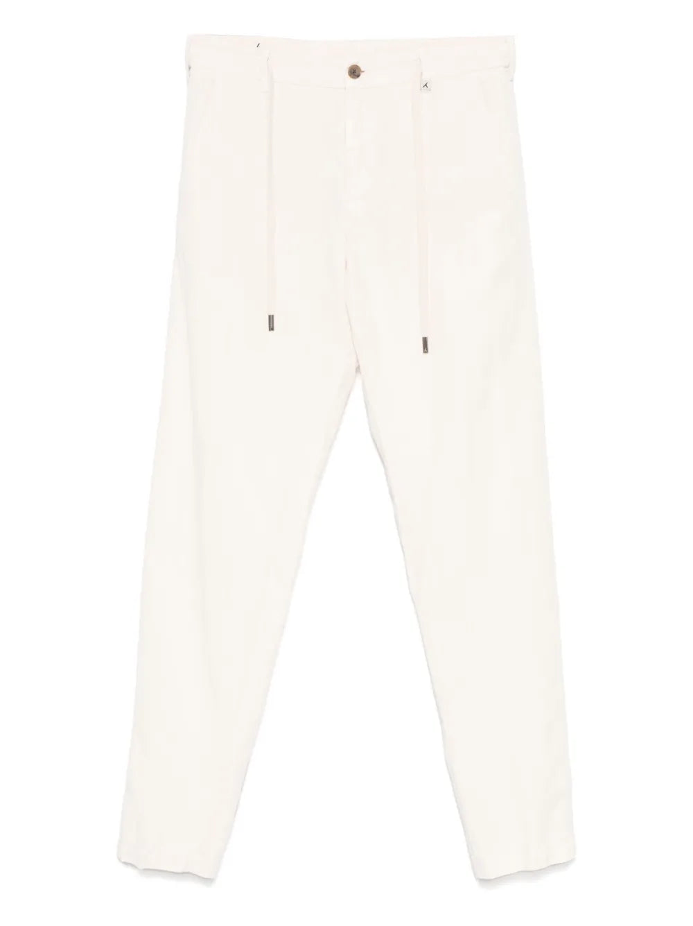 drawstring-waist trousers