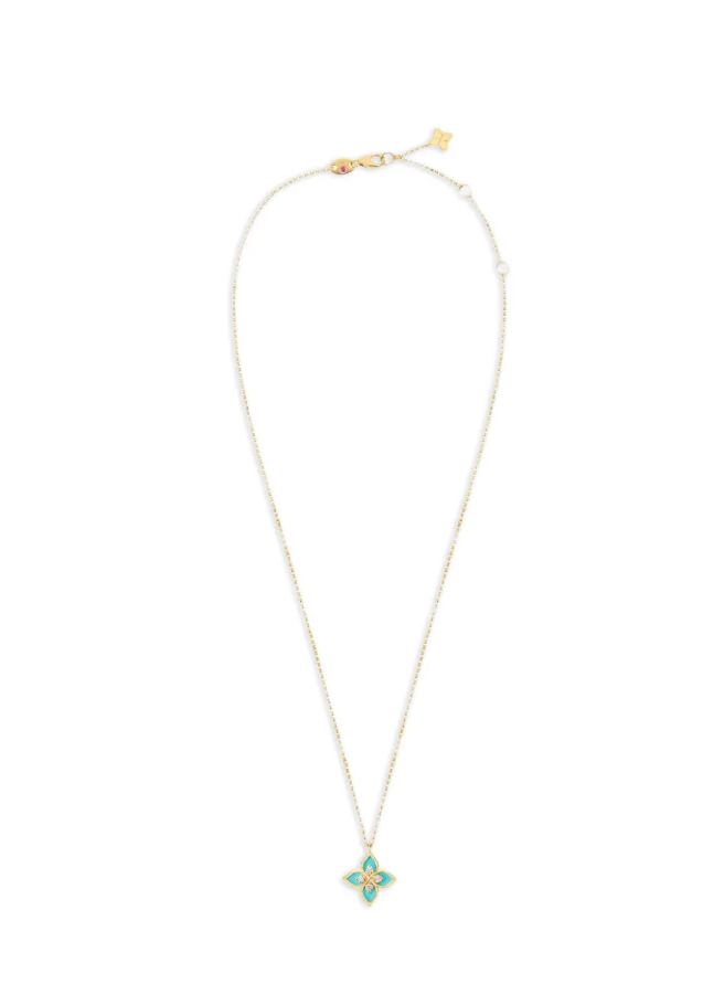 18kt yellow gold diamonds necklace