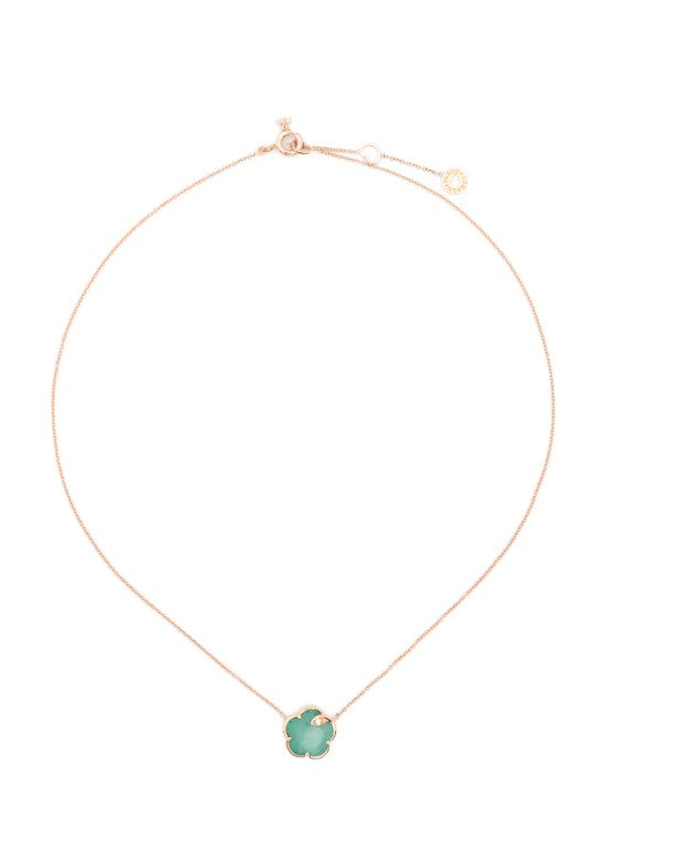 18kt rose gold Petit Joli multi-stone necklace