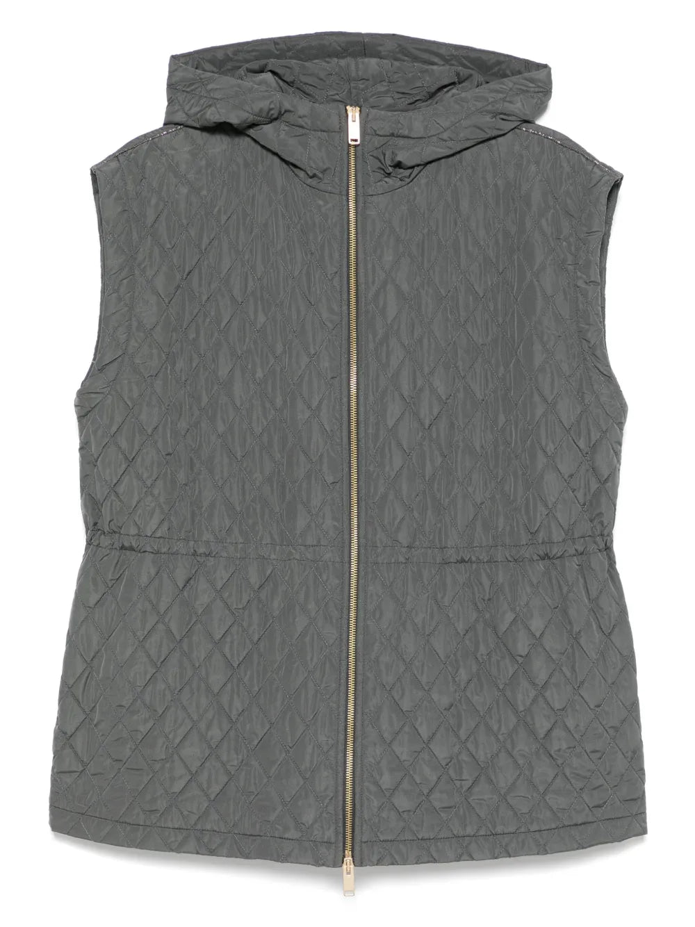 quilted gilet
