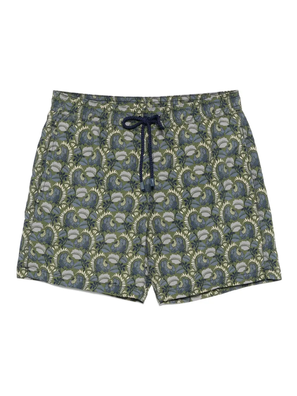 floral-print swim shorts