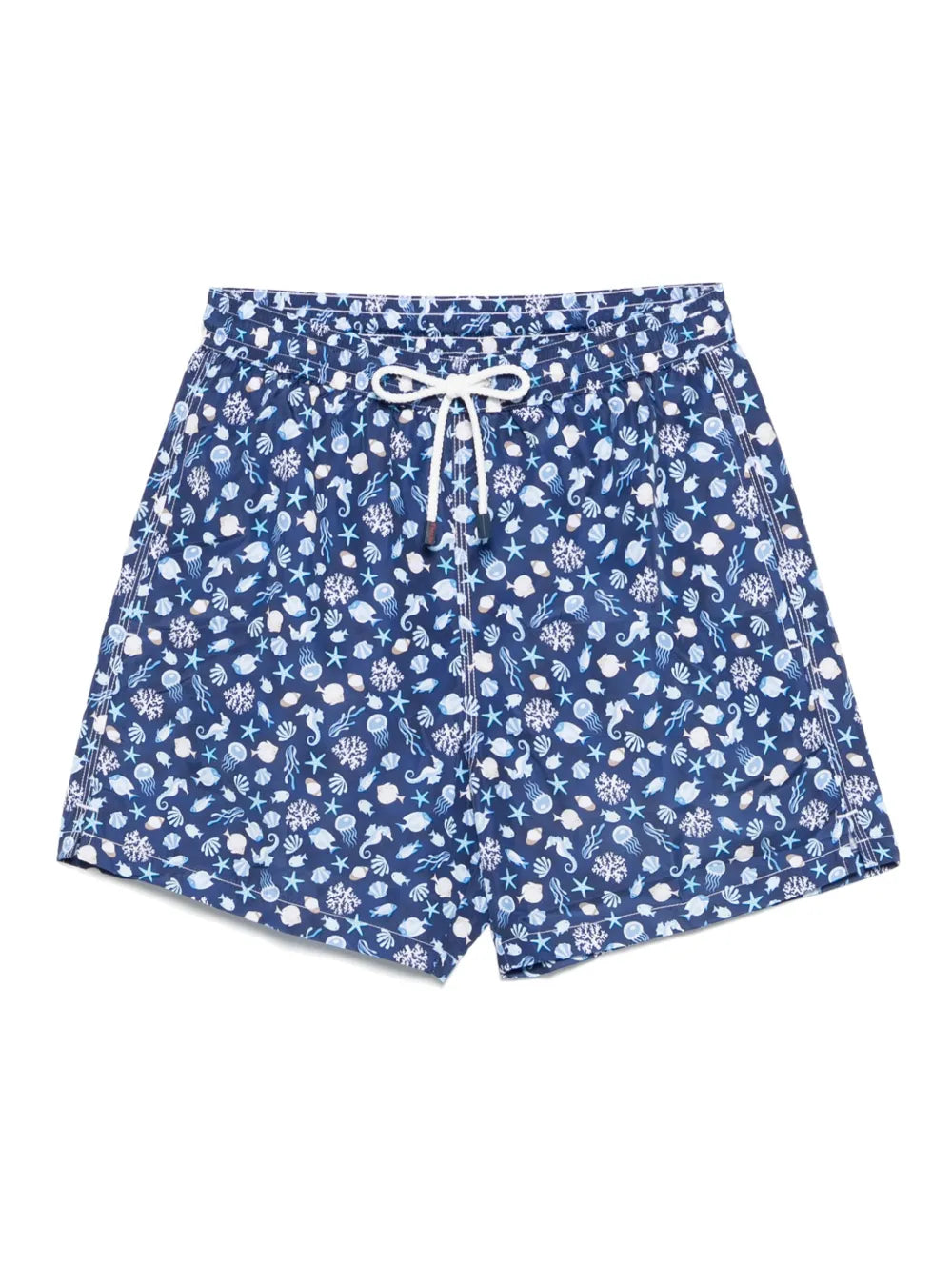 sea-print swim shorts