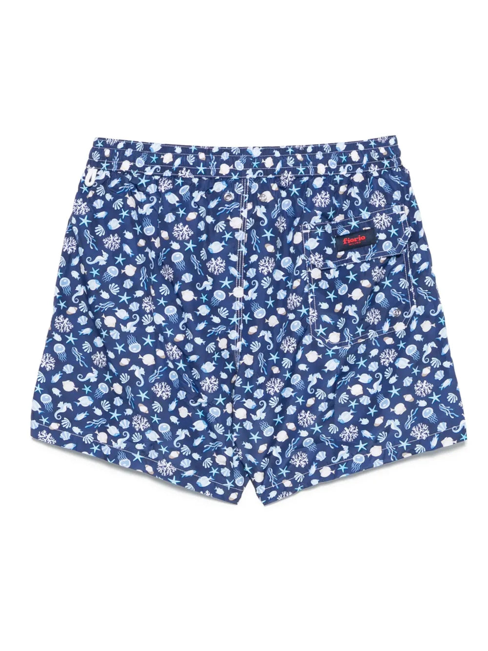 sea-print swim shorts