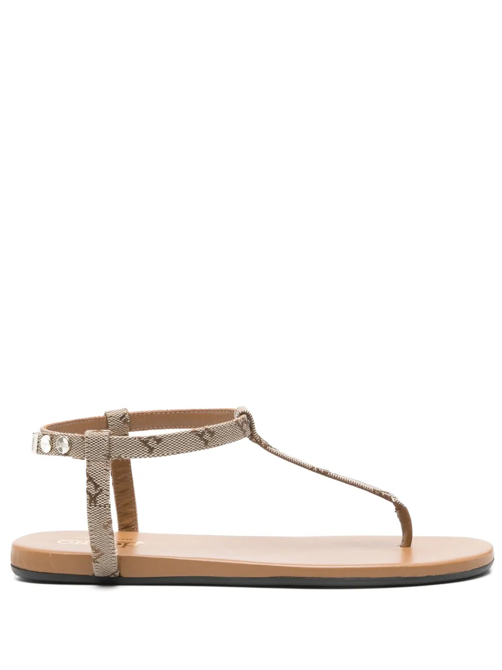 logo-print sandals