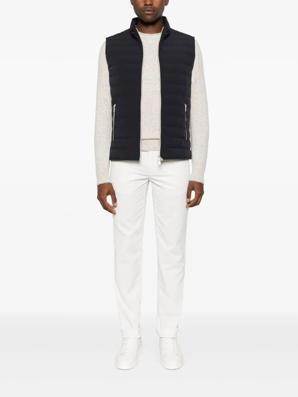 quilted gilet