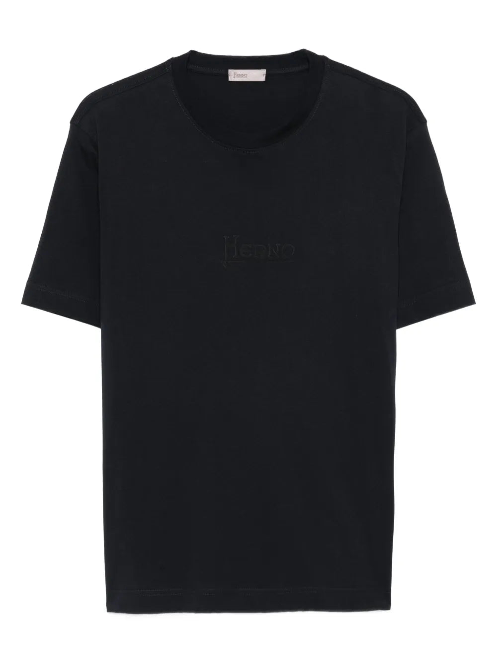 logo-embroidered T-shirt