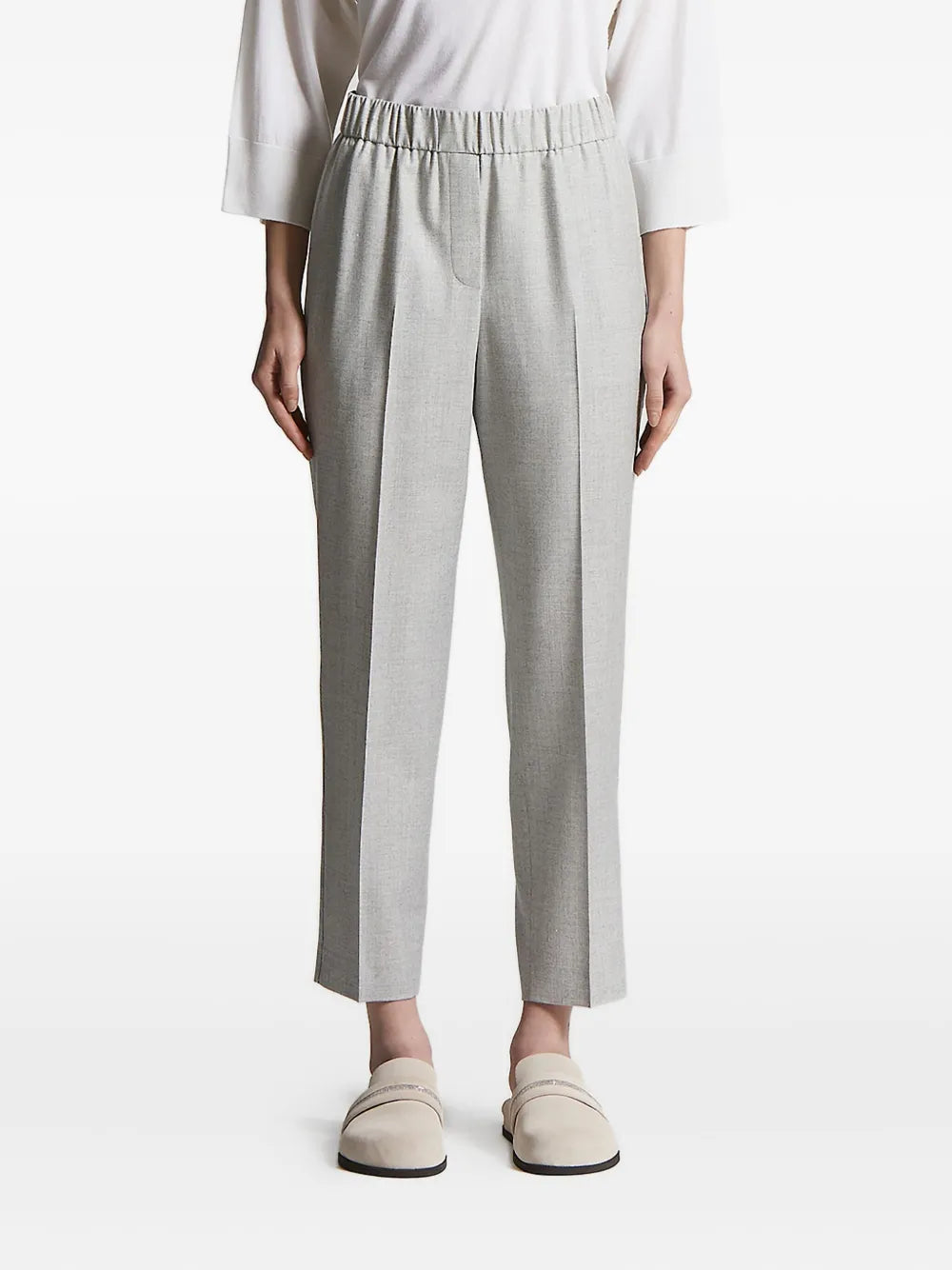 pantalones con cintura elástica
