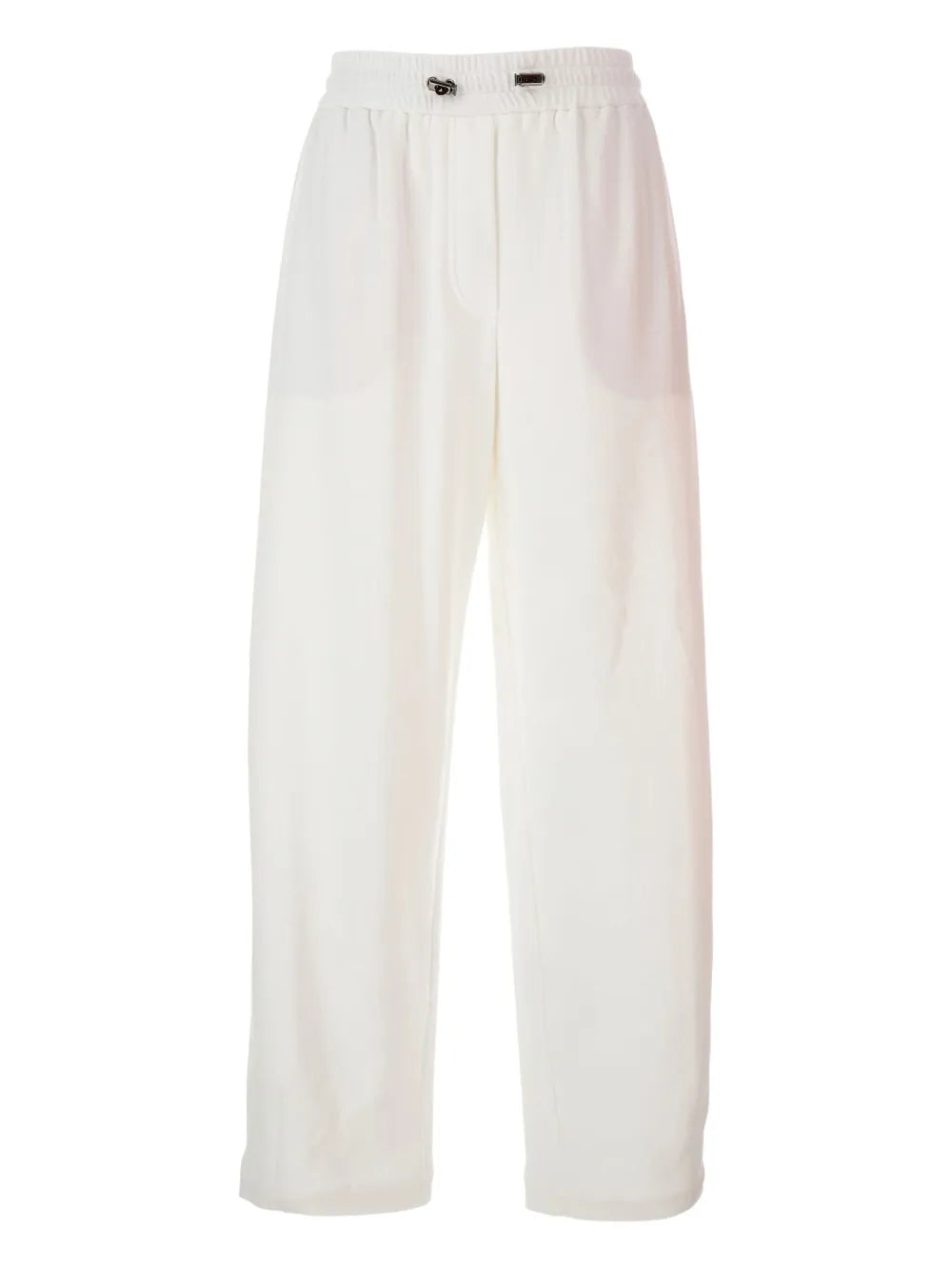 elasticated-waist trousers