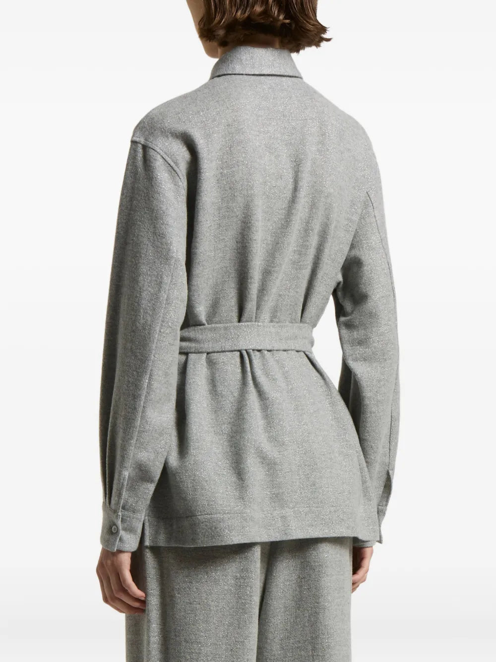 belted pocket shirt