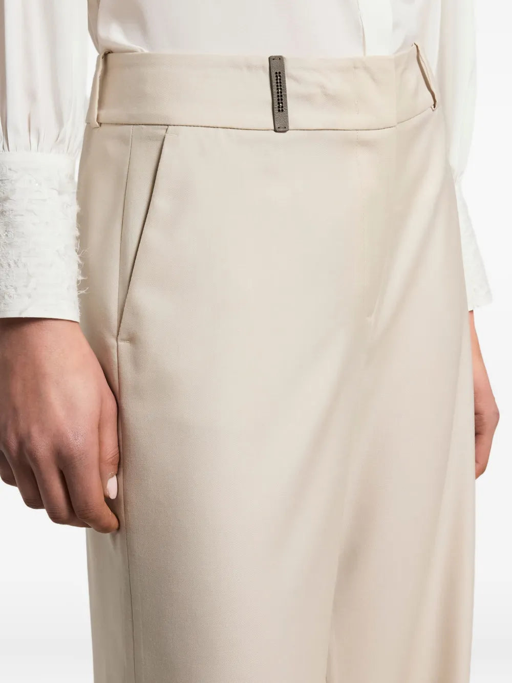 wide-leg trousers