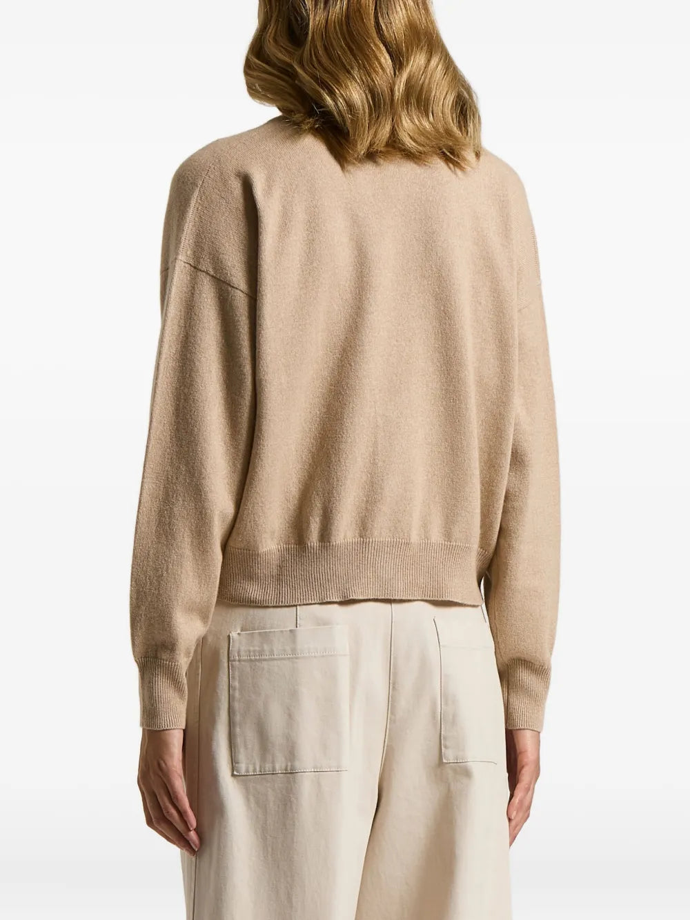 button embellished cardigan