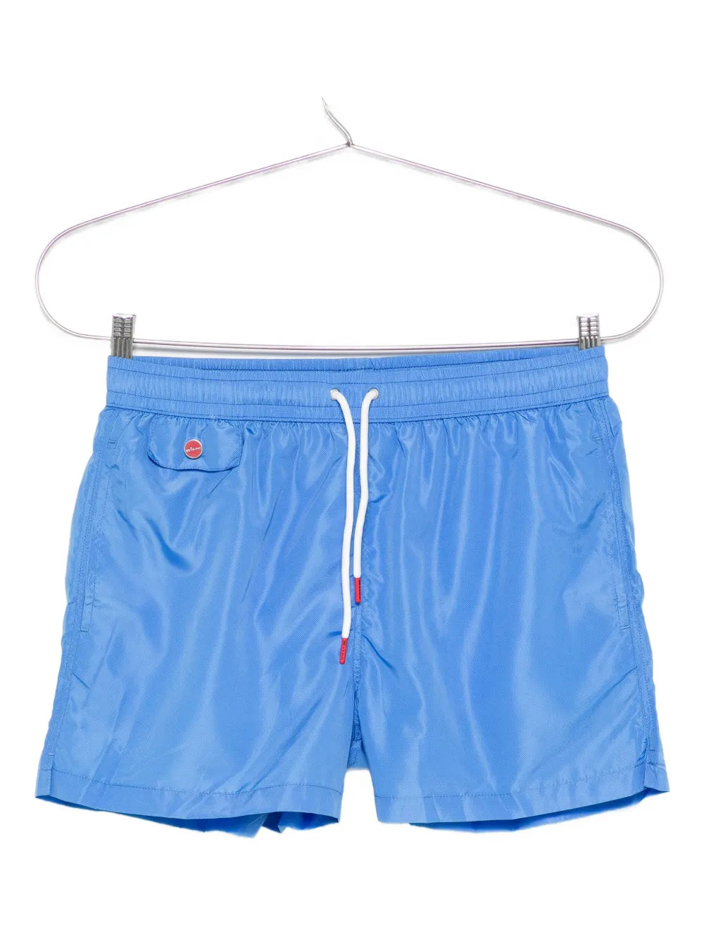 drawstring-waist swim shorts