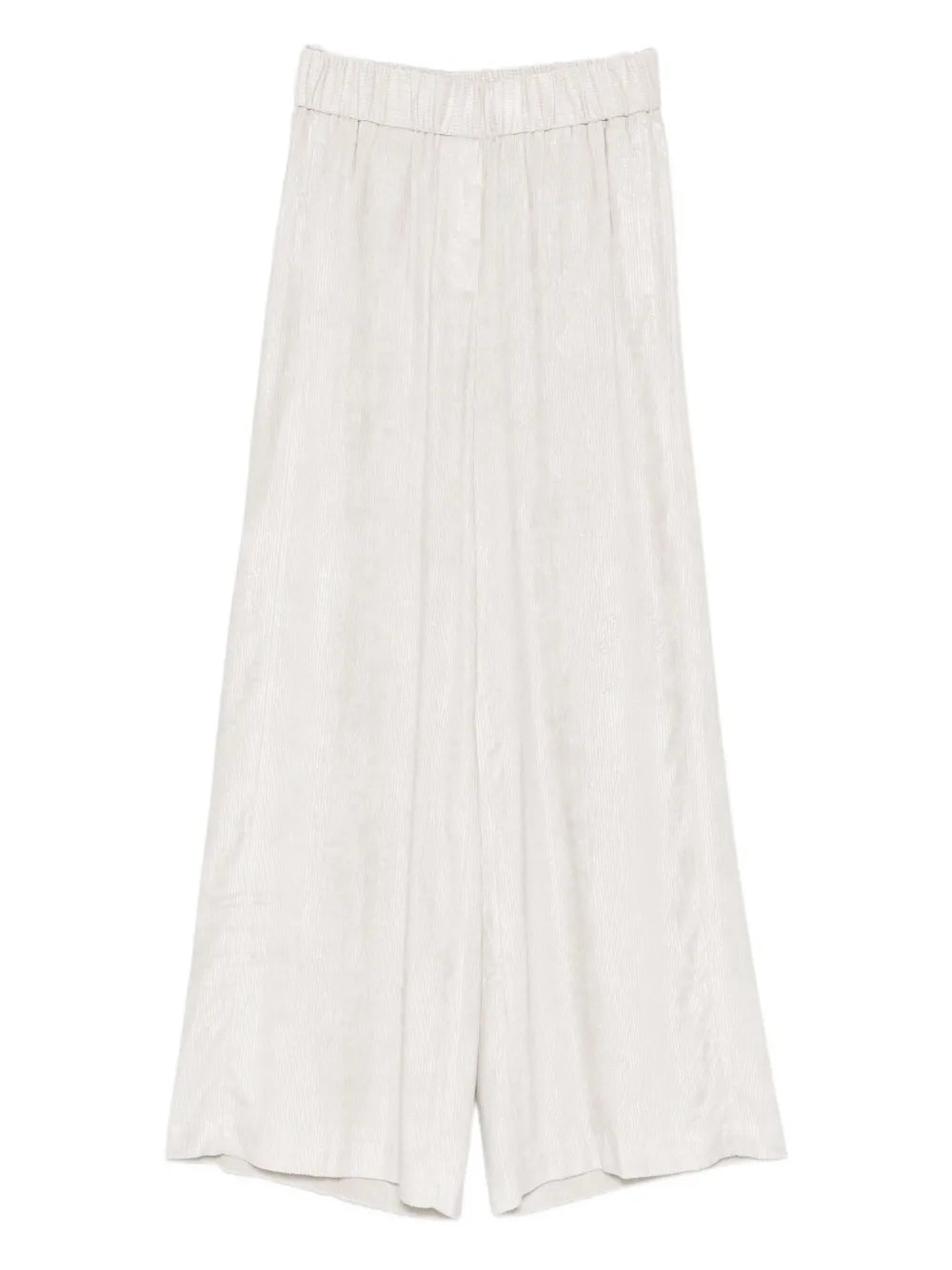 elastic-waist trousers