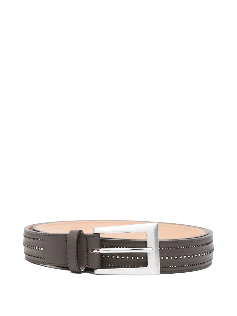 studded leather belt