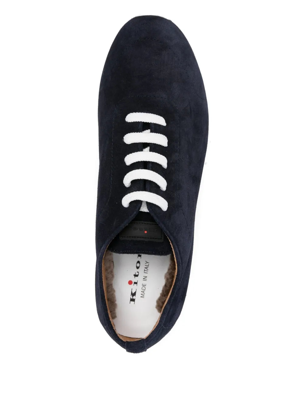 lace-up suede sneakers