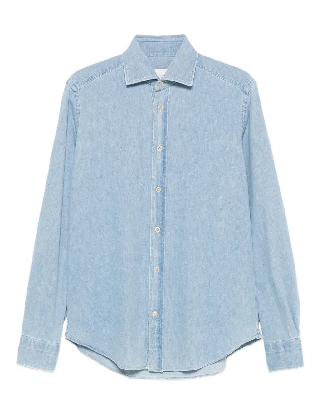 long-sleeve denim shirt