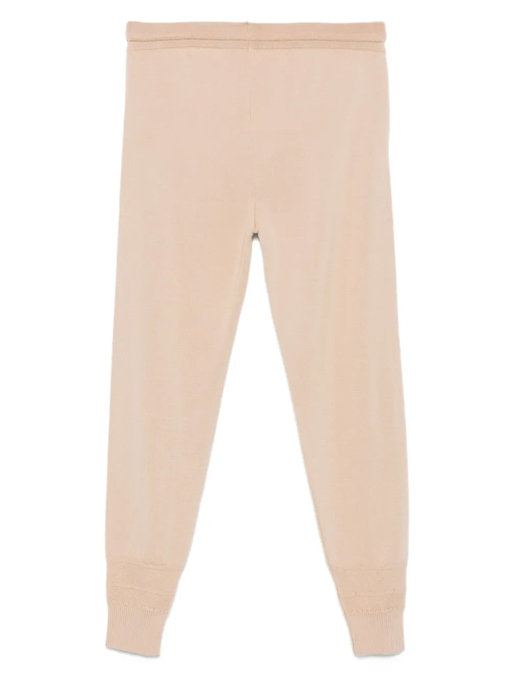 drawstring cuffed track pants