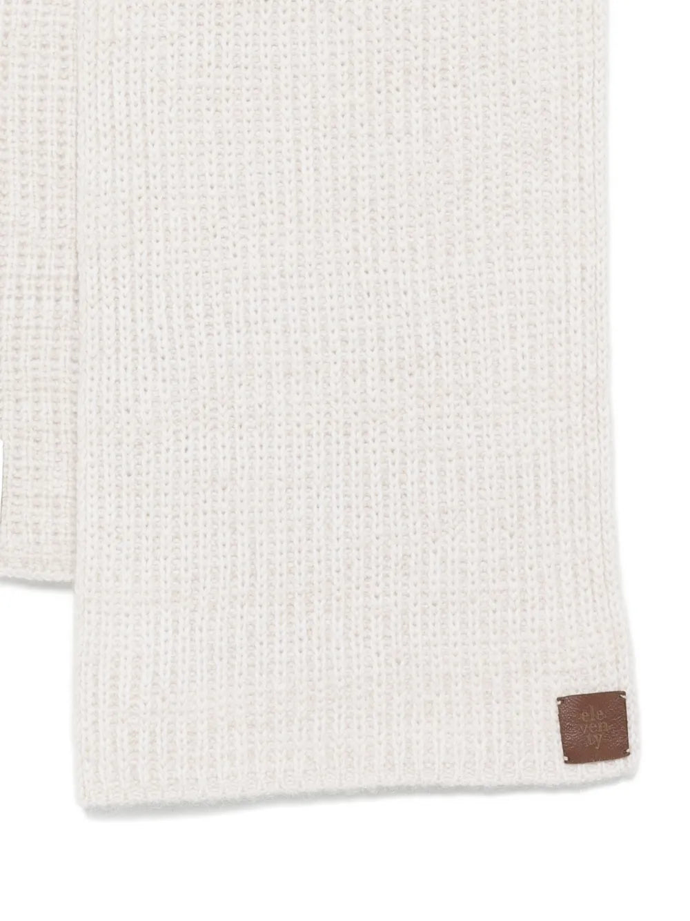 ribbed cashmere scarf