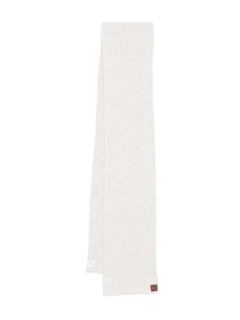 ribbed cashmere scarf