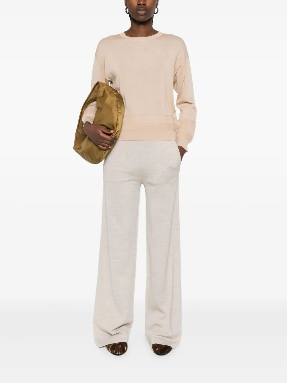 round-neck sweater