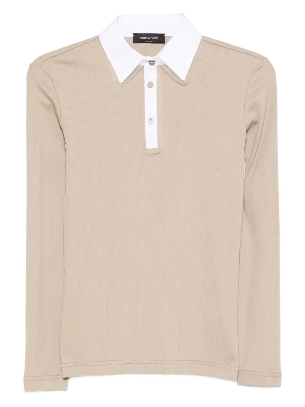 long-sleeve polo shirt