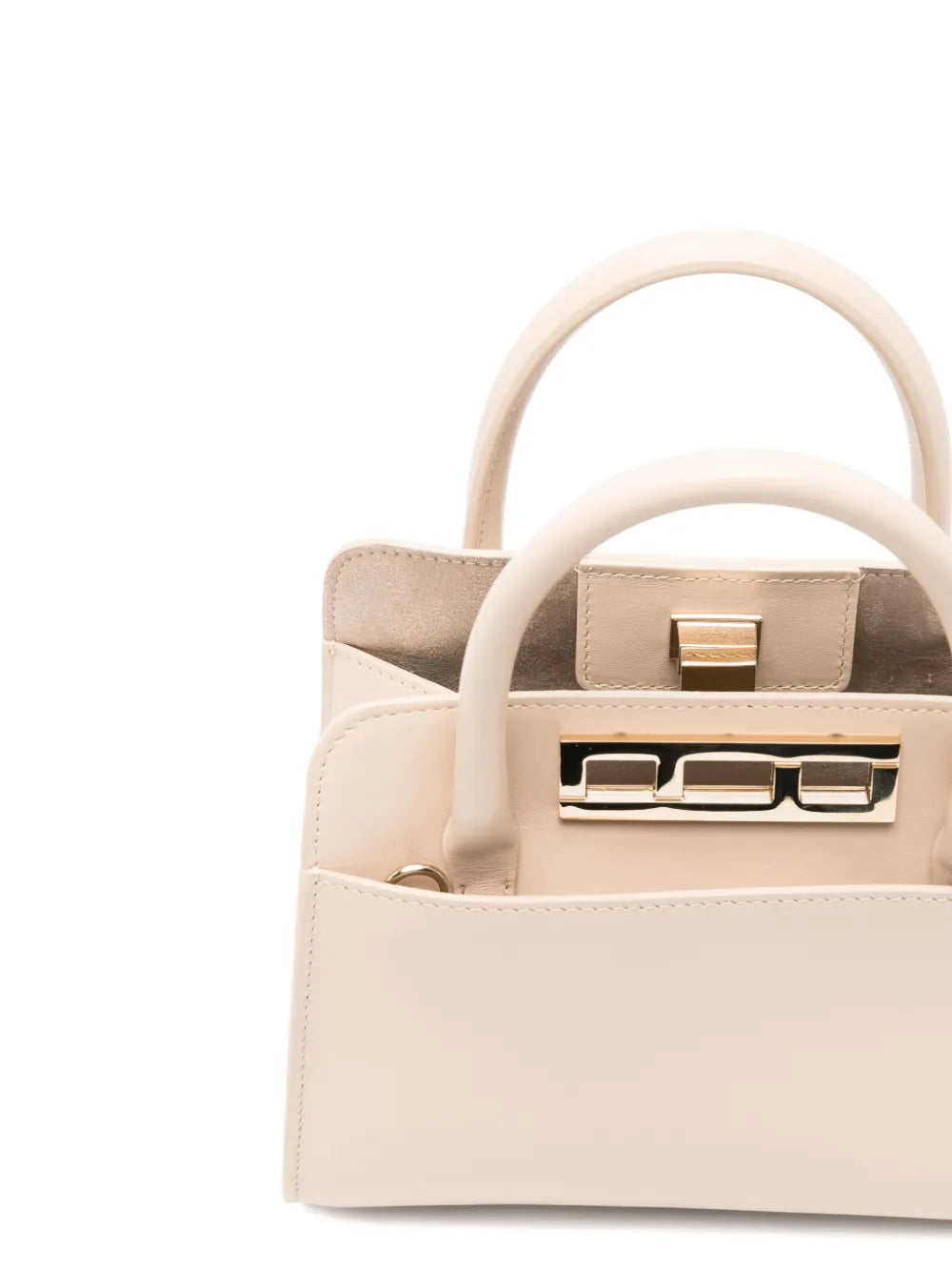 top-handles clasp tote bag