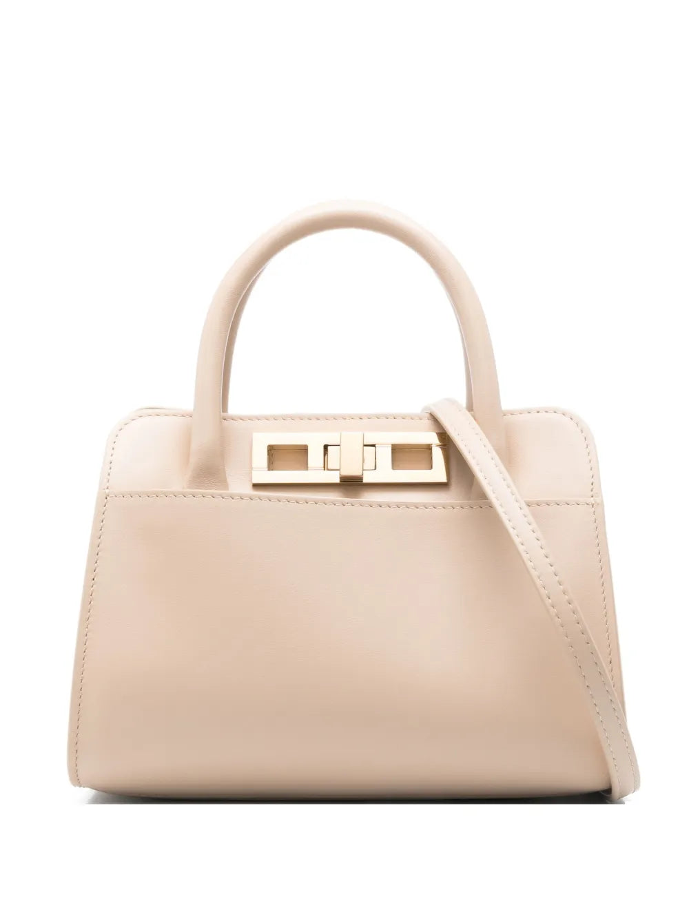 top-handles clasp tote bag