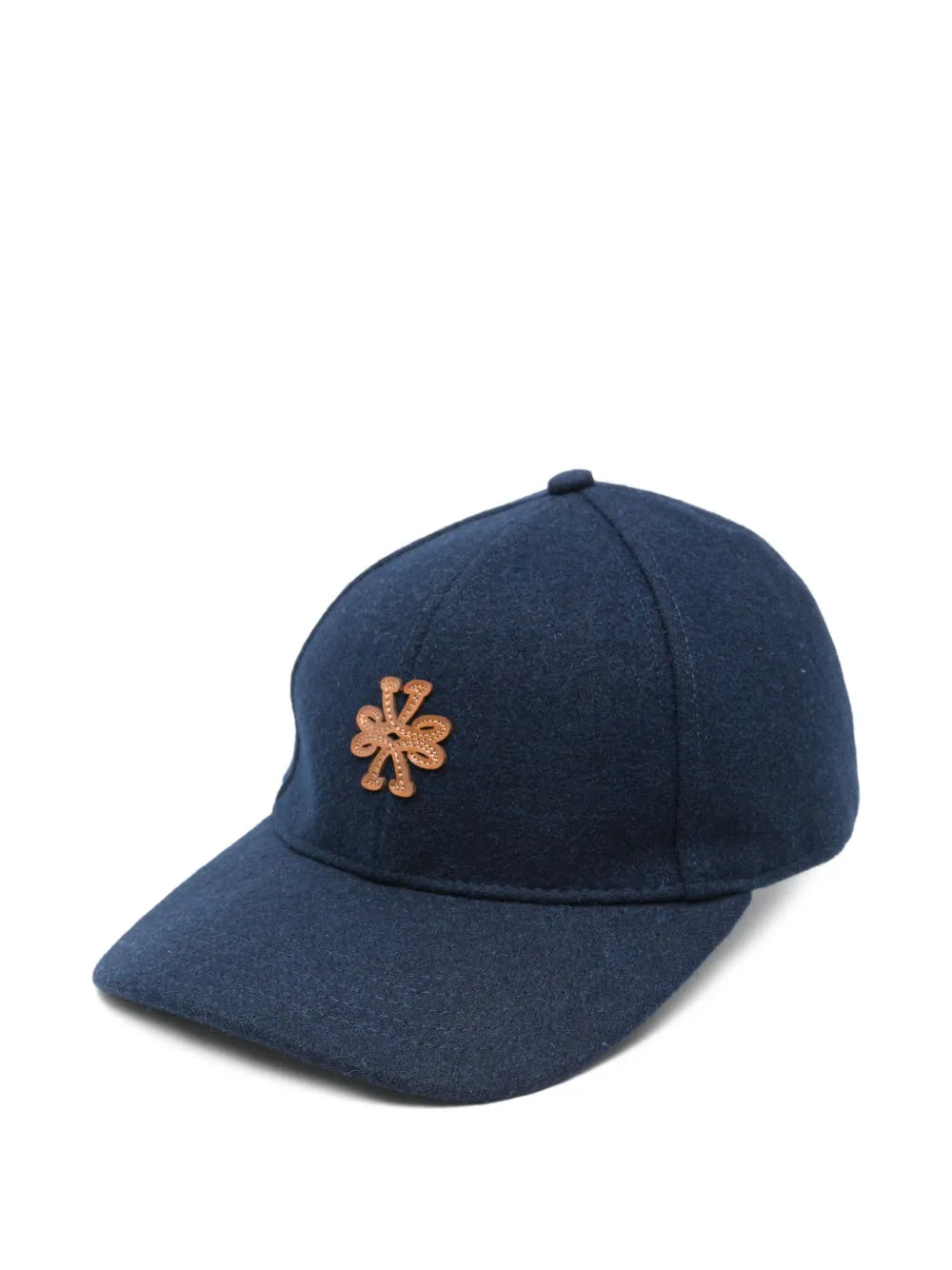 logo embellished baseball cap hat
