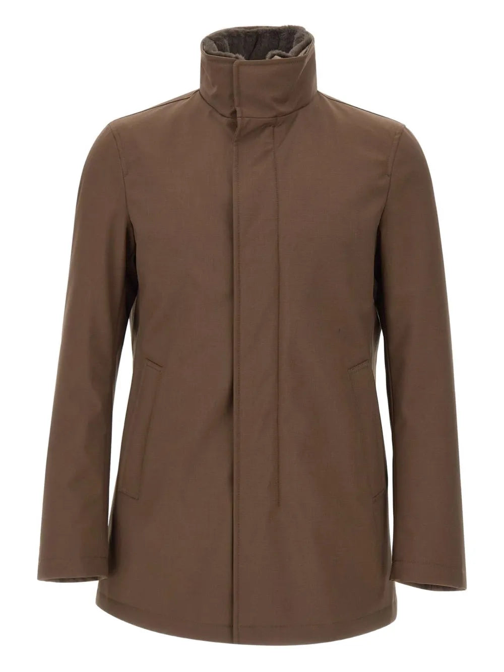 stand-collar parka