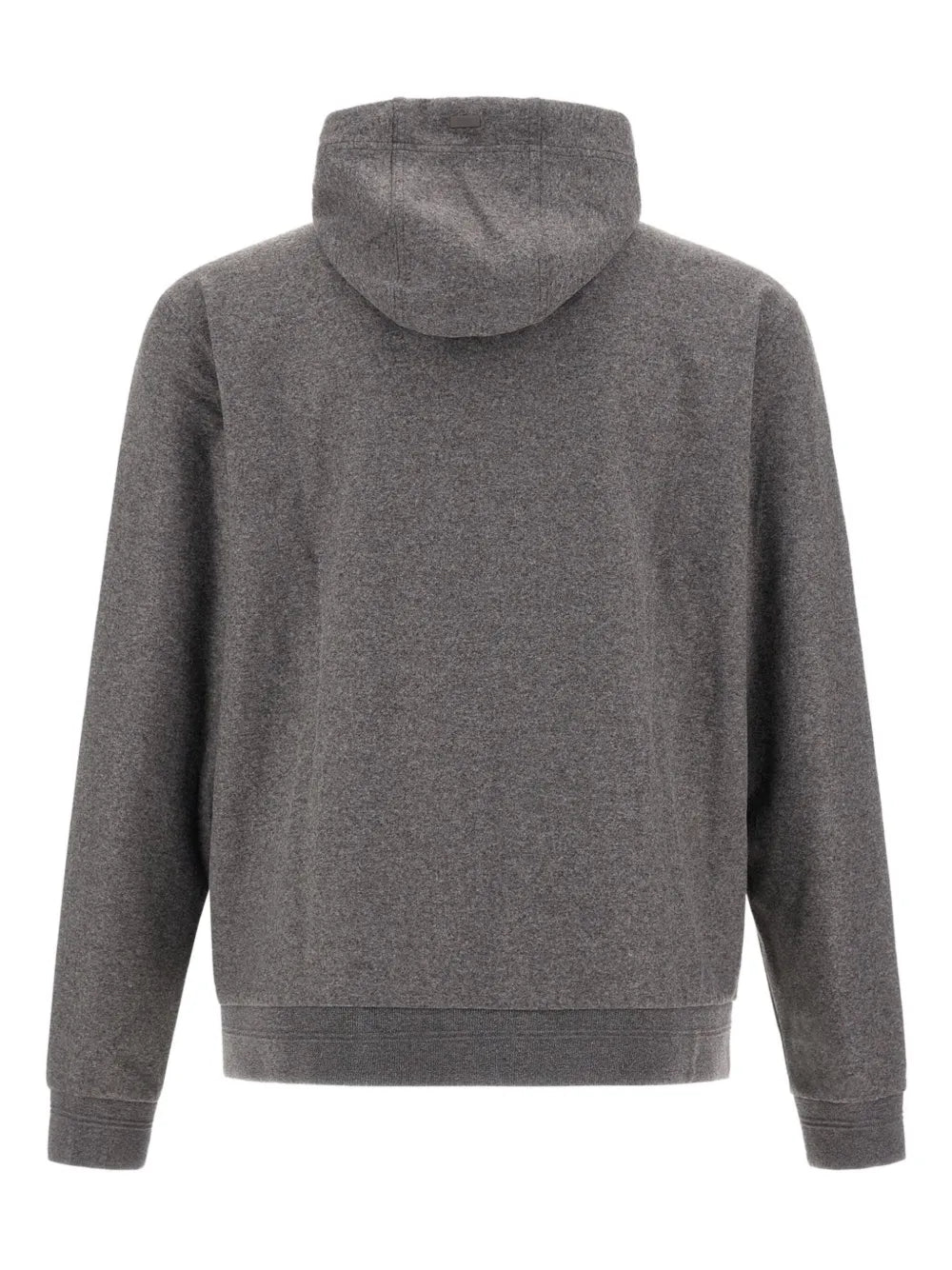 hooded zip-up jacket