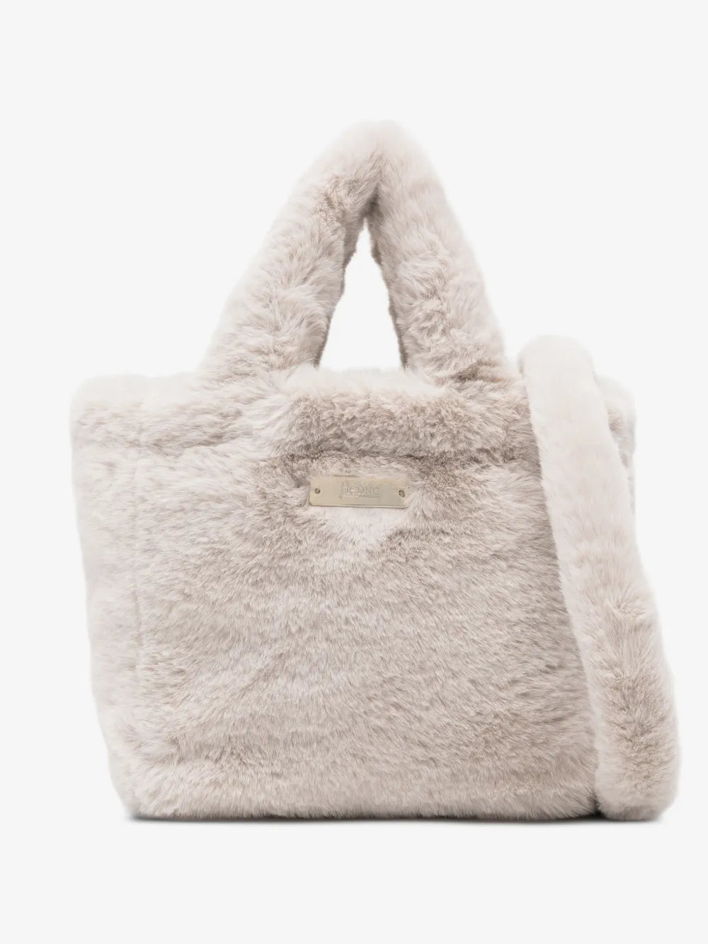 faux-fur tote bag