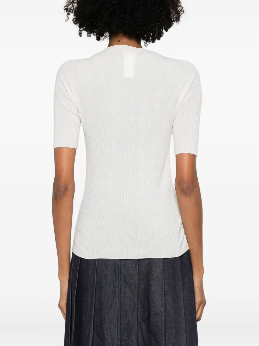 wool blend knitted top