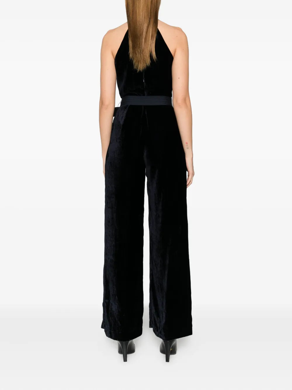 belted jumpsuit