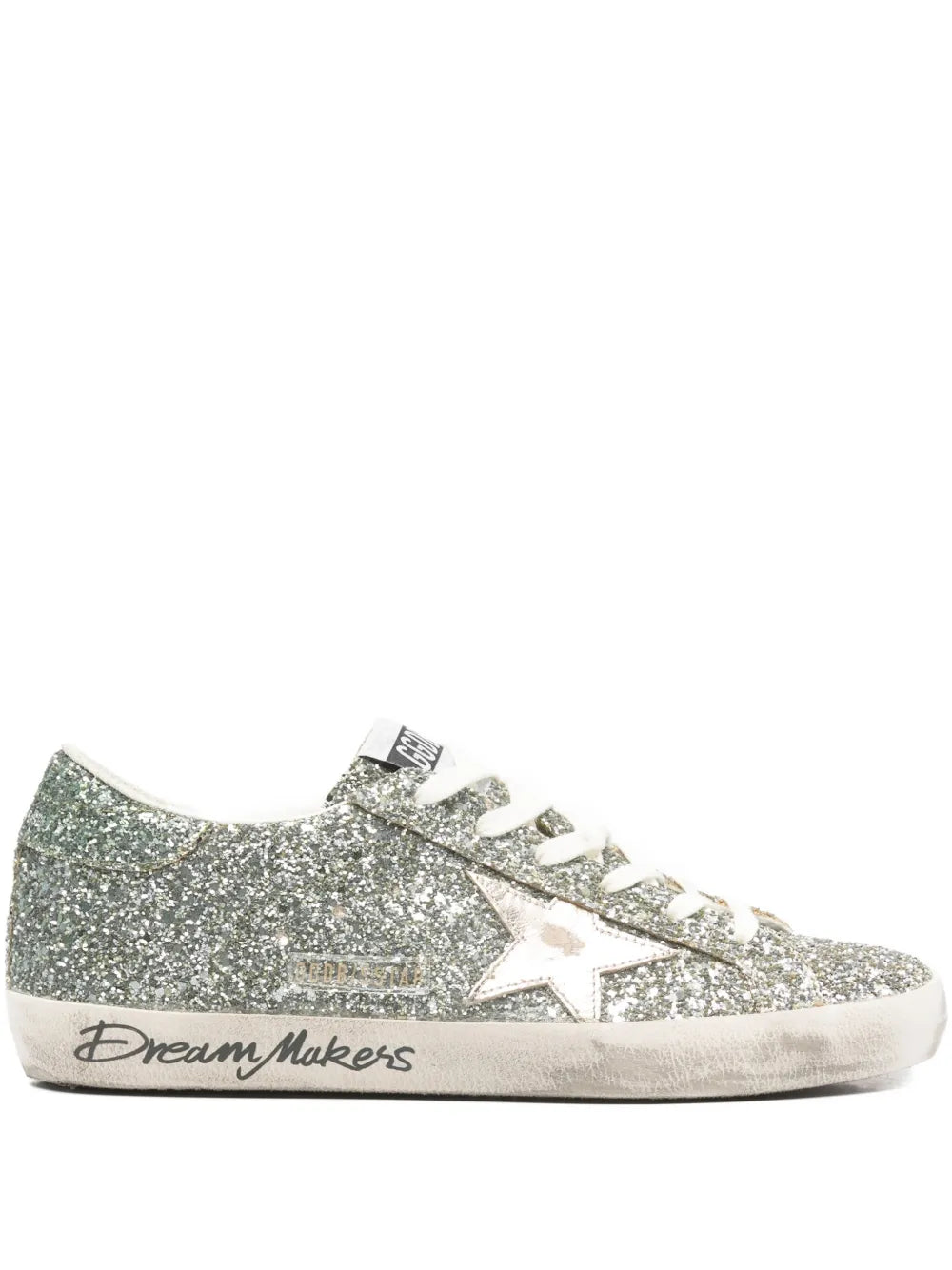 glitter star-detail sneakers
