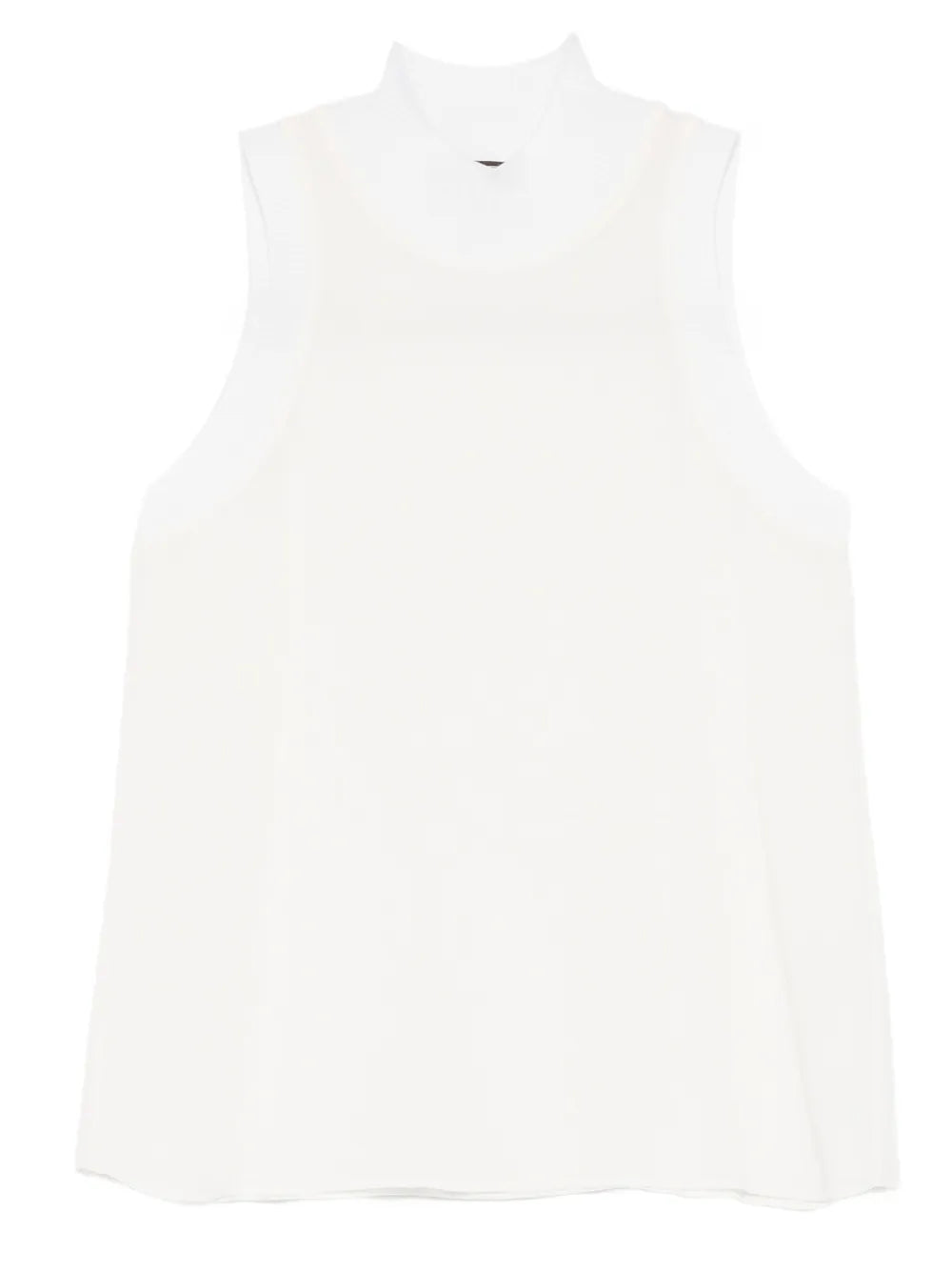 high-neck top