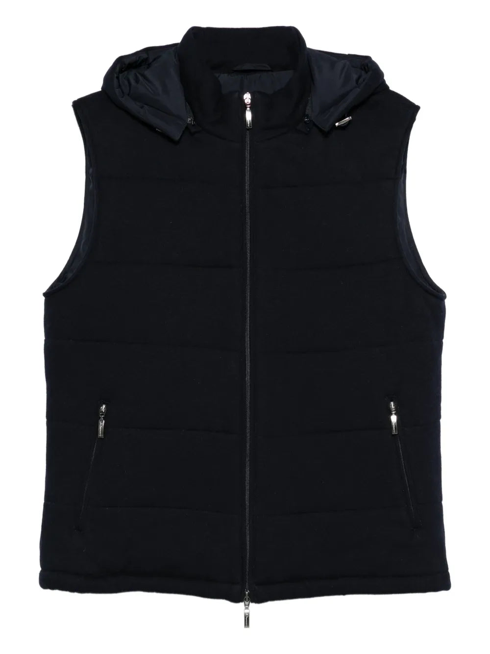 zip-fastening vest
