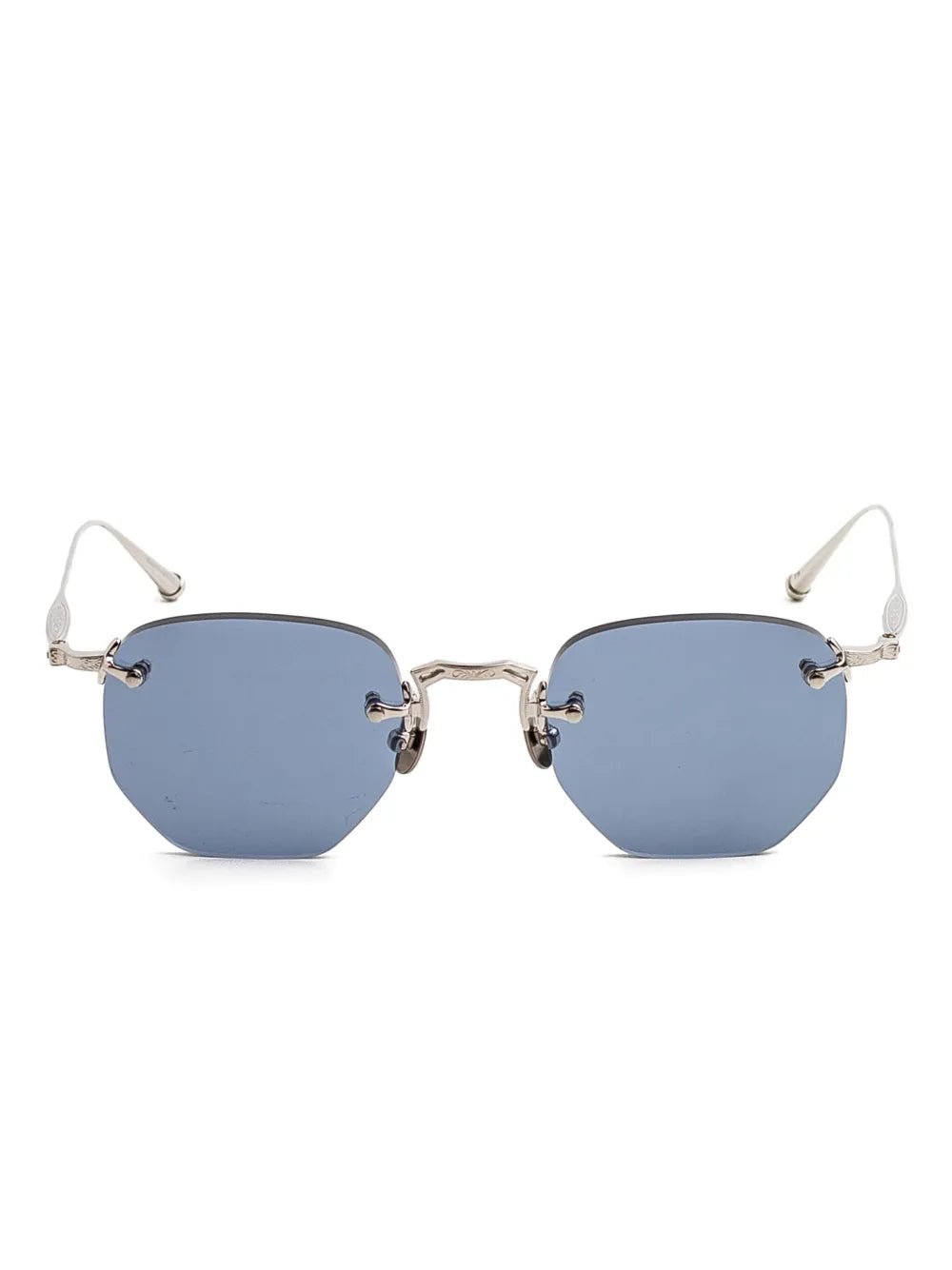 geometric-frame sunglasses