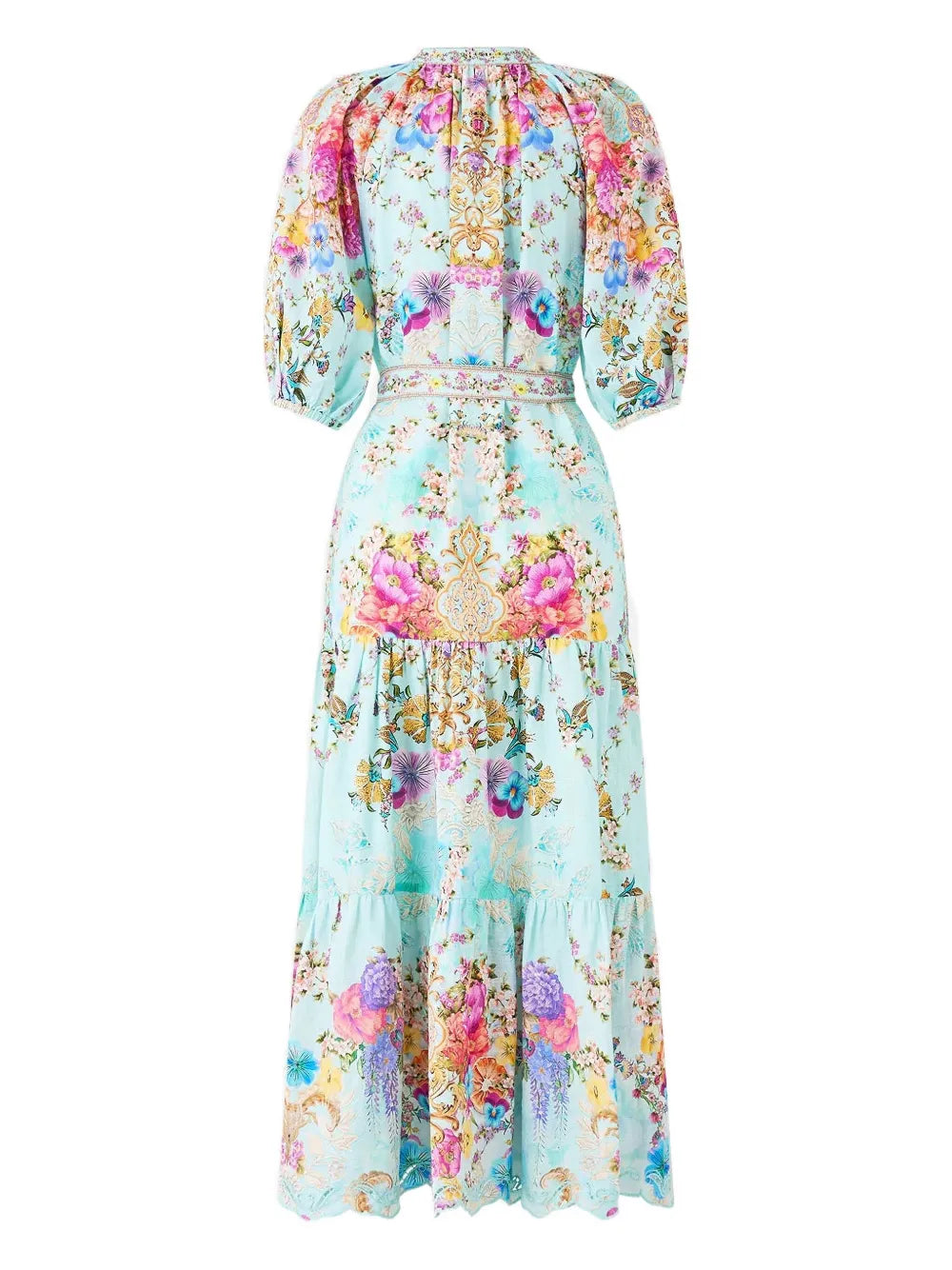 Vestido camisero midi Bazaar Blooms