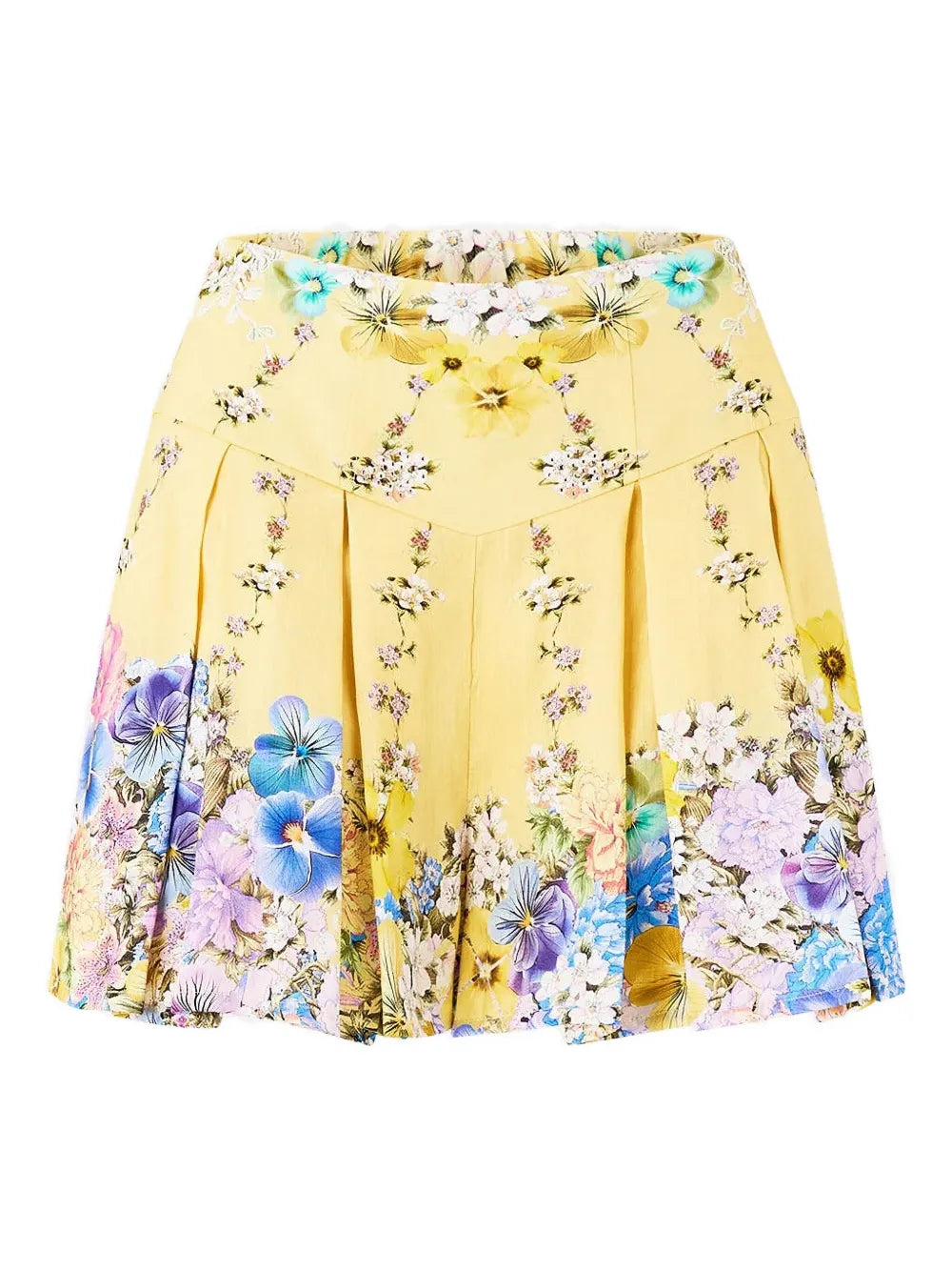 Darling Buds pleated shorts