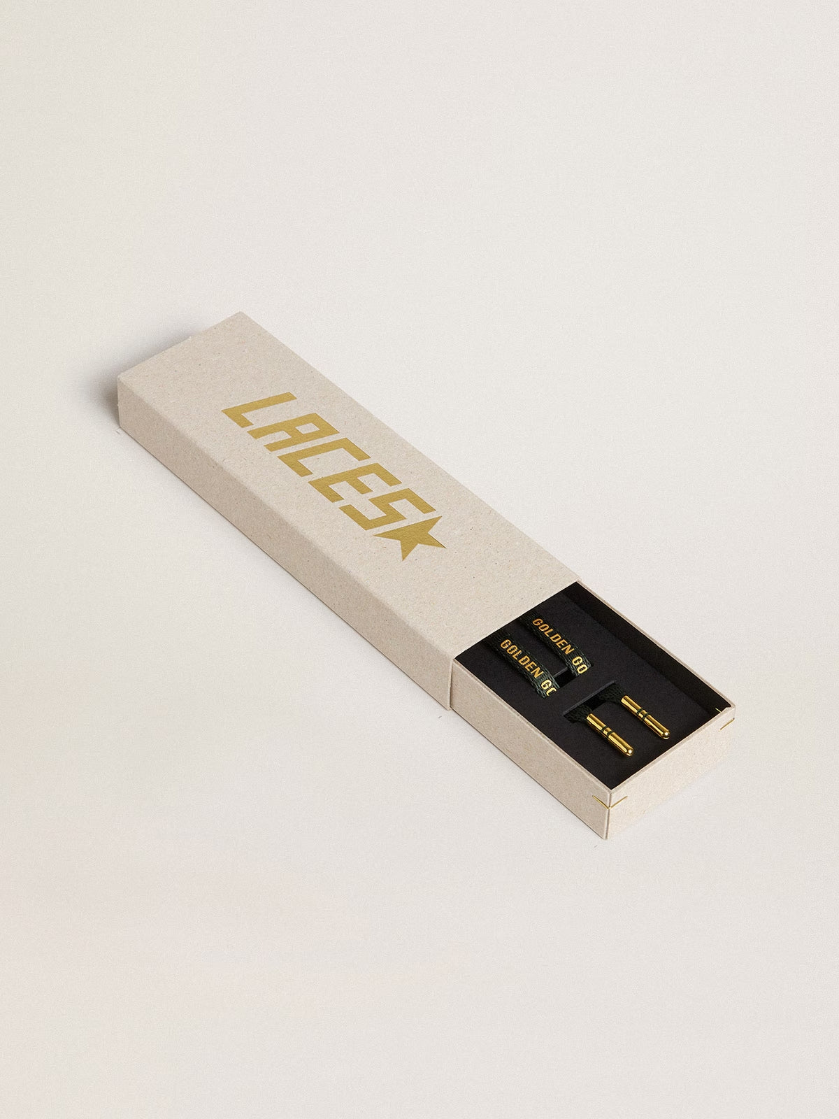 logo lettering shoelace