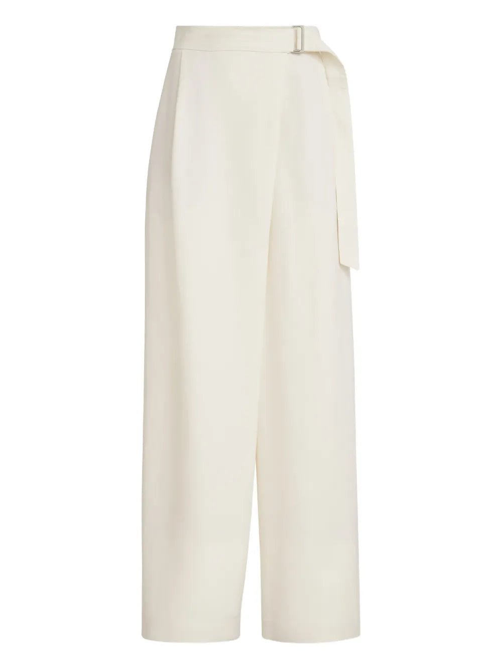 adjustable-belt trousers