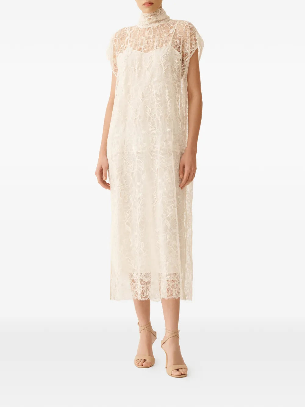 lace bow dress