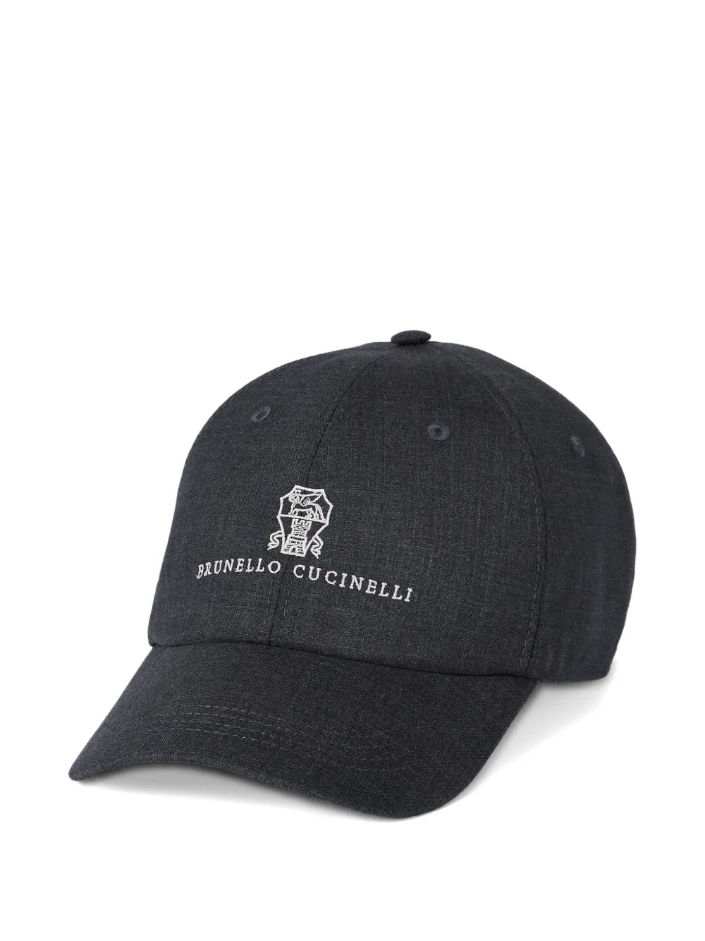 embroidered-logo baseball cap