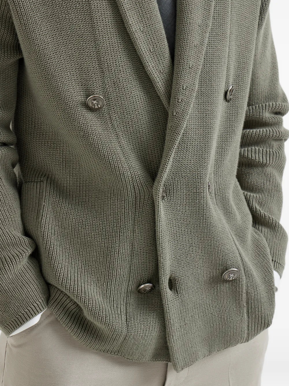 rib cardigan