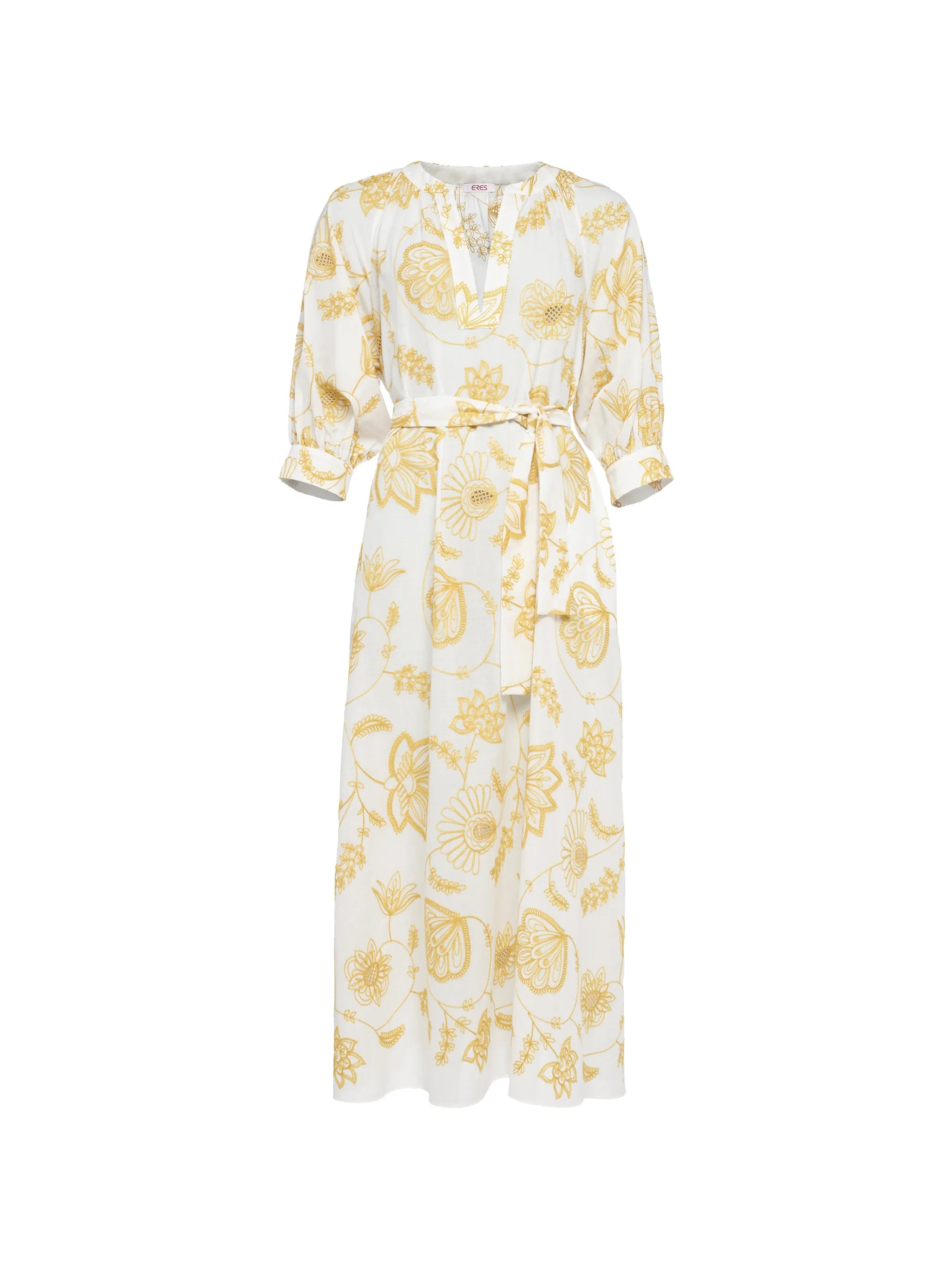 floral-print dress
