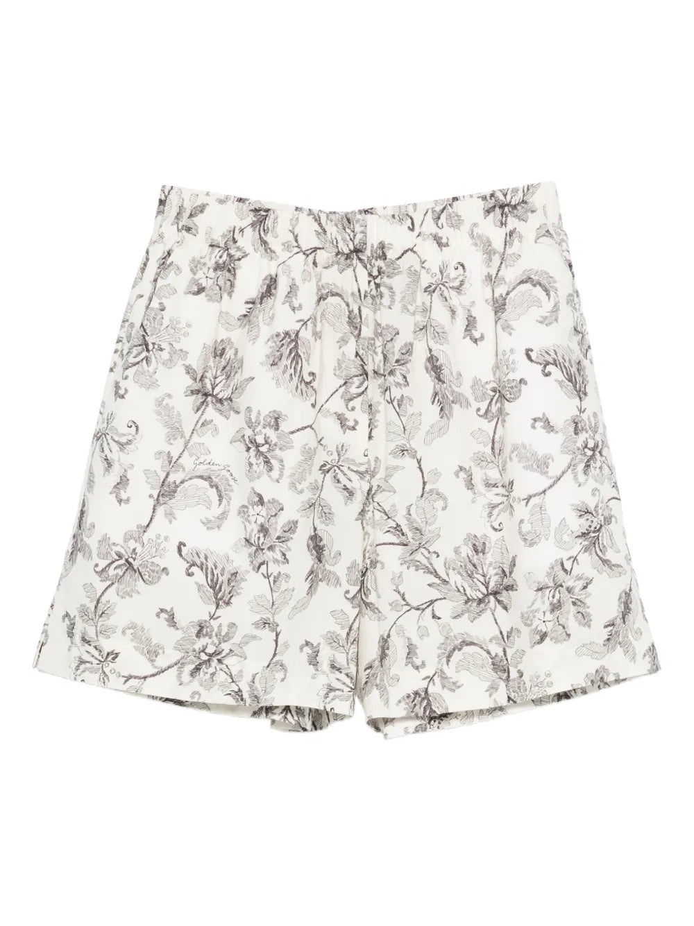 shorts con estampado floral