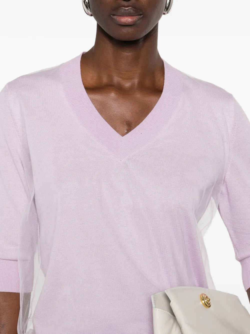 V-neck top