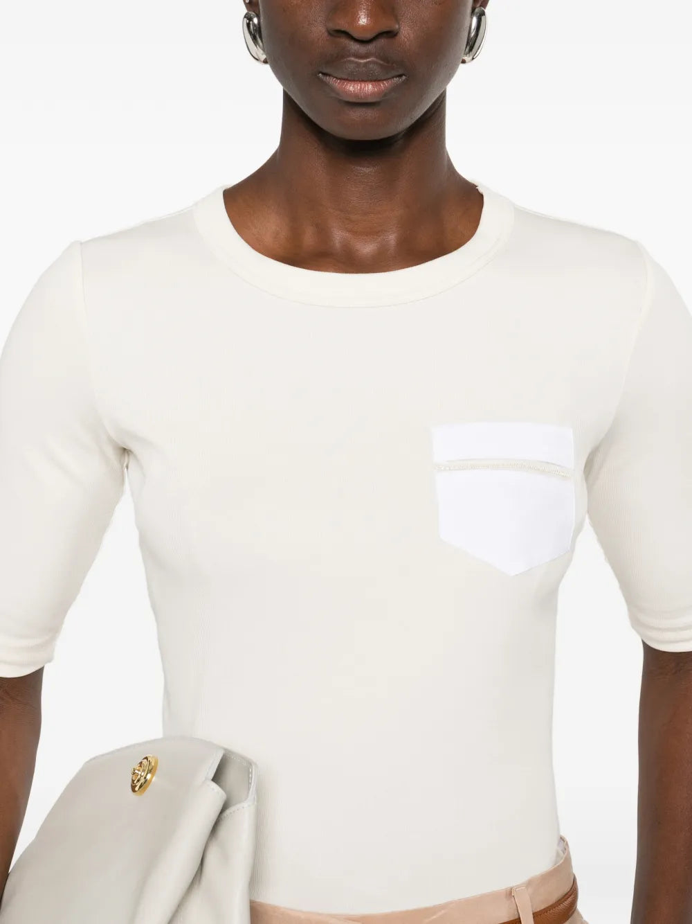 crew-neck T-shirt